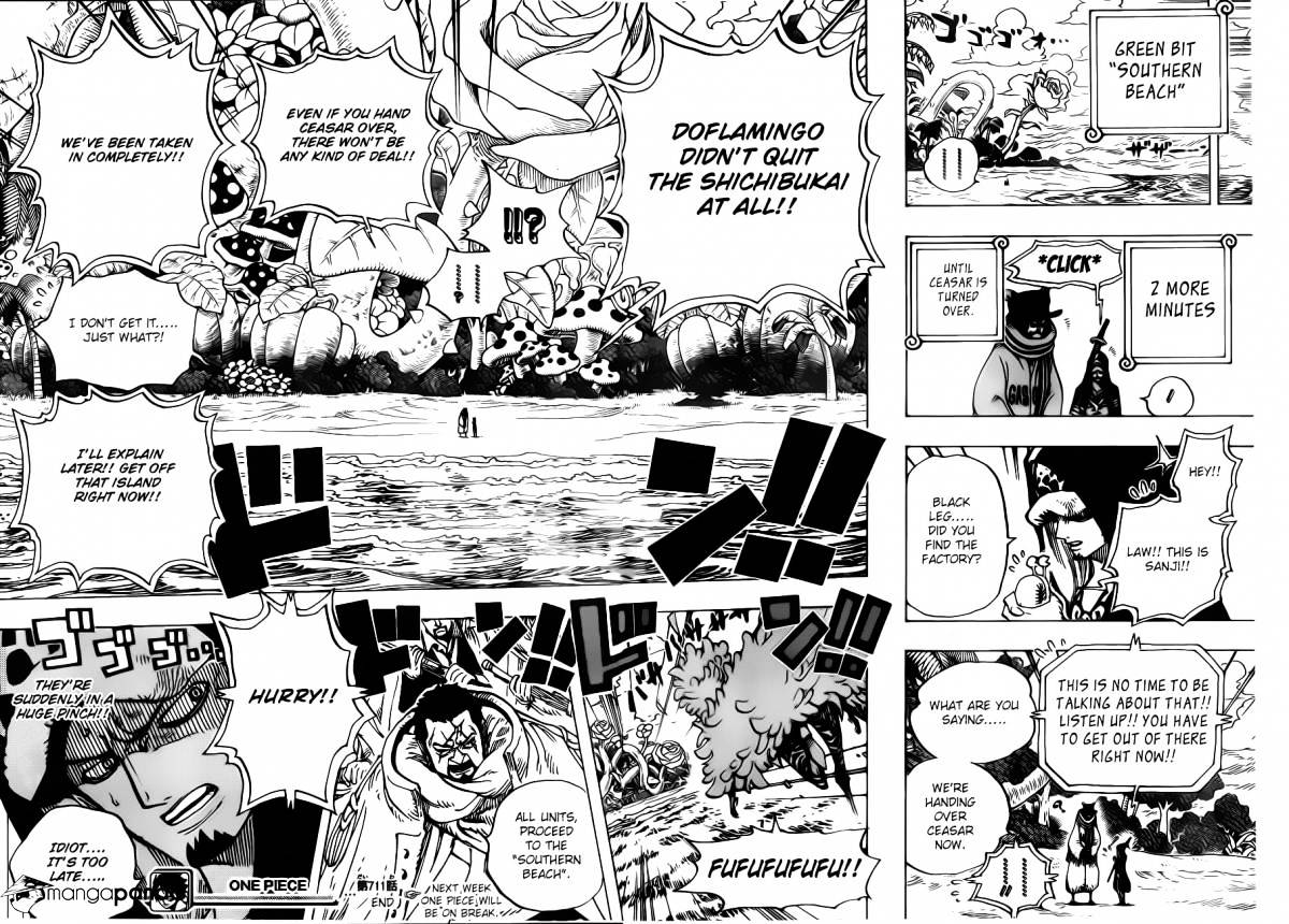 One Piece - Chapter 711 : Adventure In The Country Of Gnomes