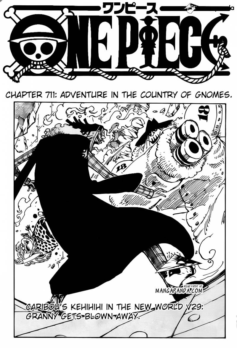 One Piece - Chapter 711 : Adventure In The Country Of Gnomes