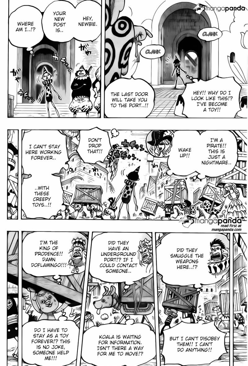 One Piece - Chapter 737 : The Executive Tower