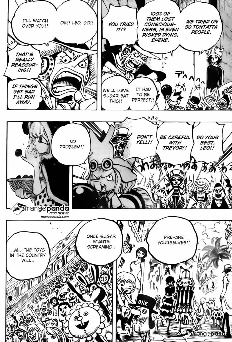 One Piece - Chapter 737 : The Executive Tower