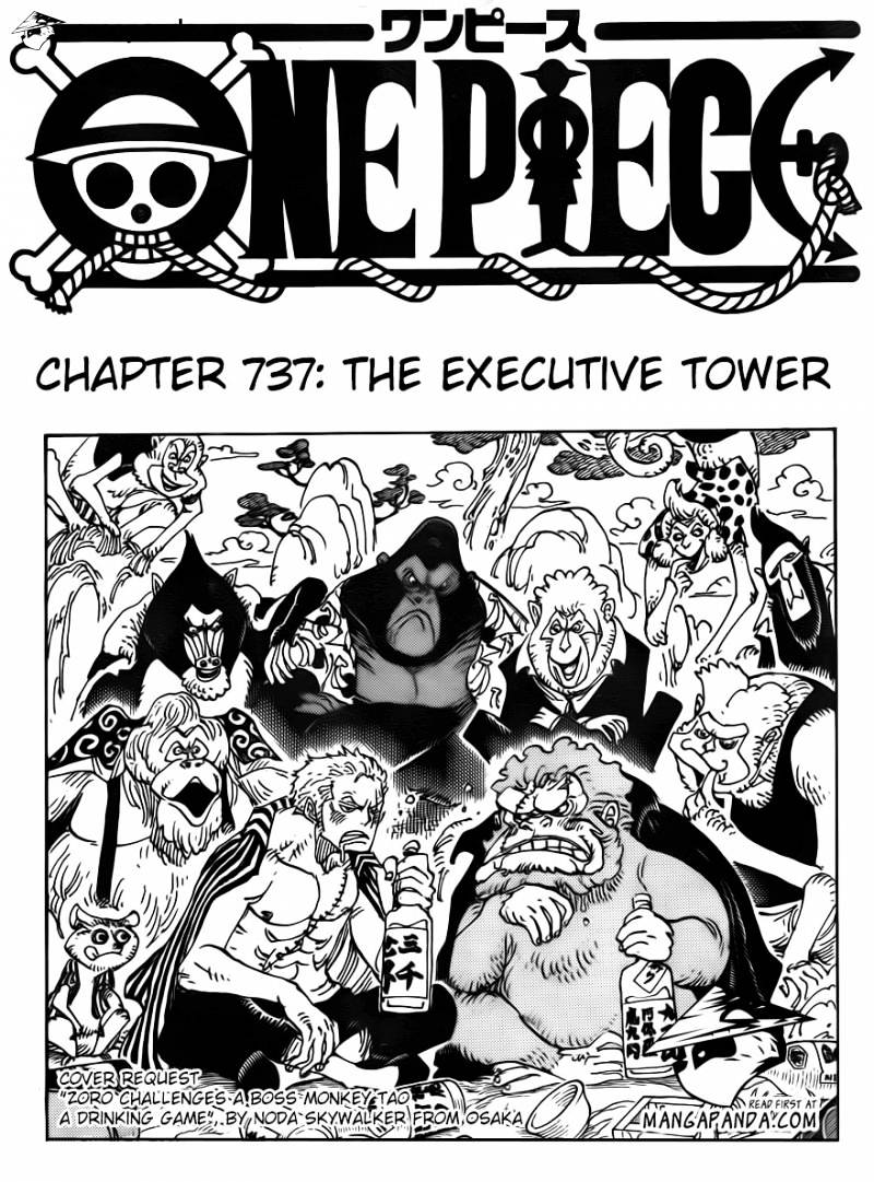 One Piece - Chapter 737 : The Executive Tower