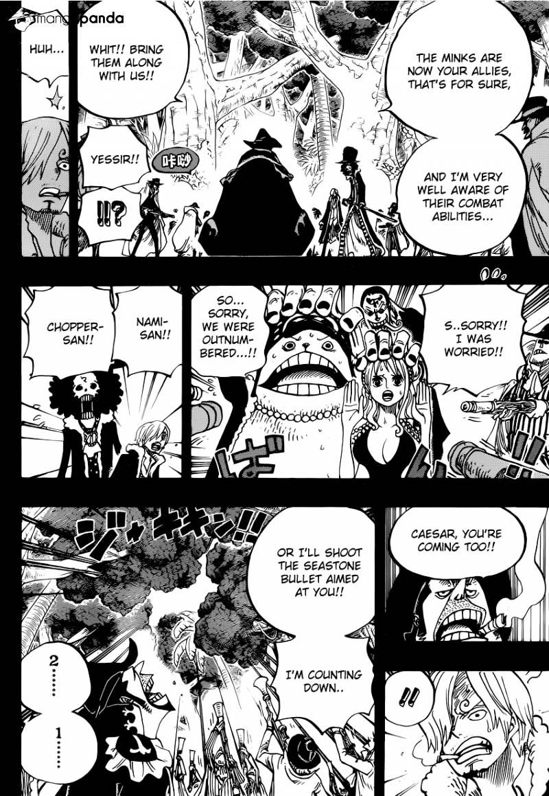 One Piece - Chapter 812 : Capone "Gang" Bege