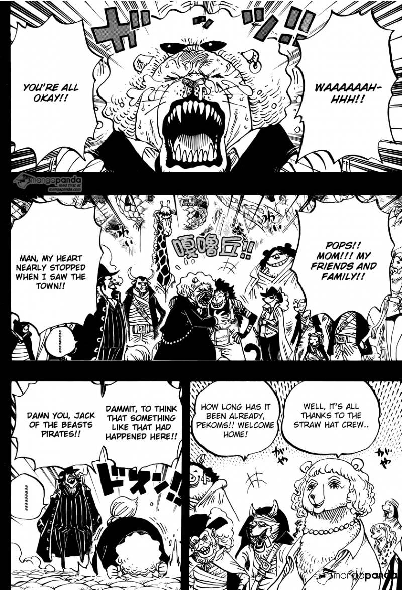 One Piece - Chapter 812 : Capone "Gang" Bege