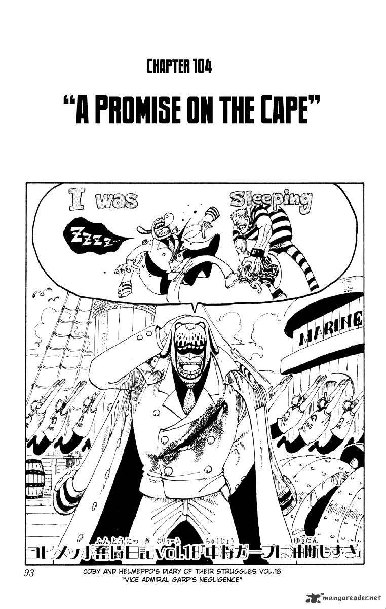 One Piece - Chapter 104 : Mizaki The City Of Promise