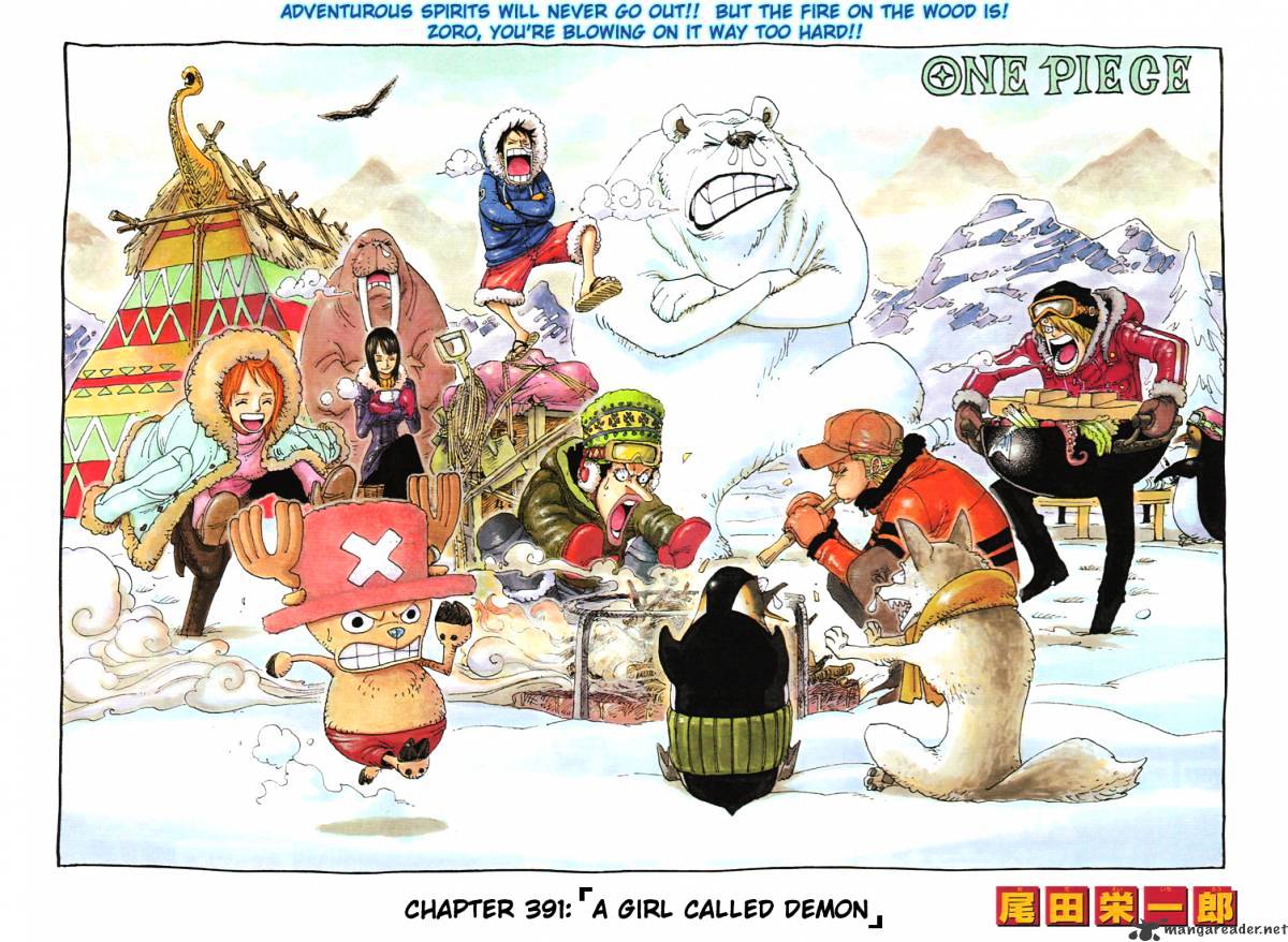 One Piece - Chapter 391 : A Girl Called Demon