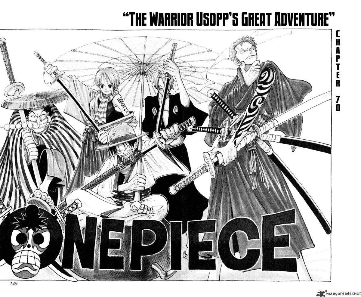 One Piece - Chapter 70 : The Great Adventure Of Ussop