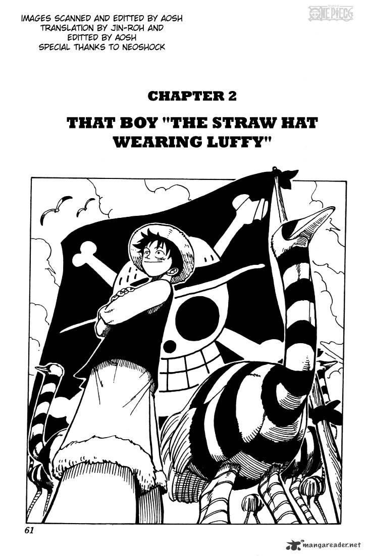 One Piece - Chapter 2 : They Call Him Strawhat Luffy