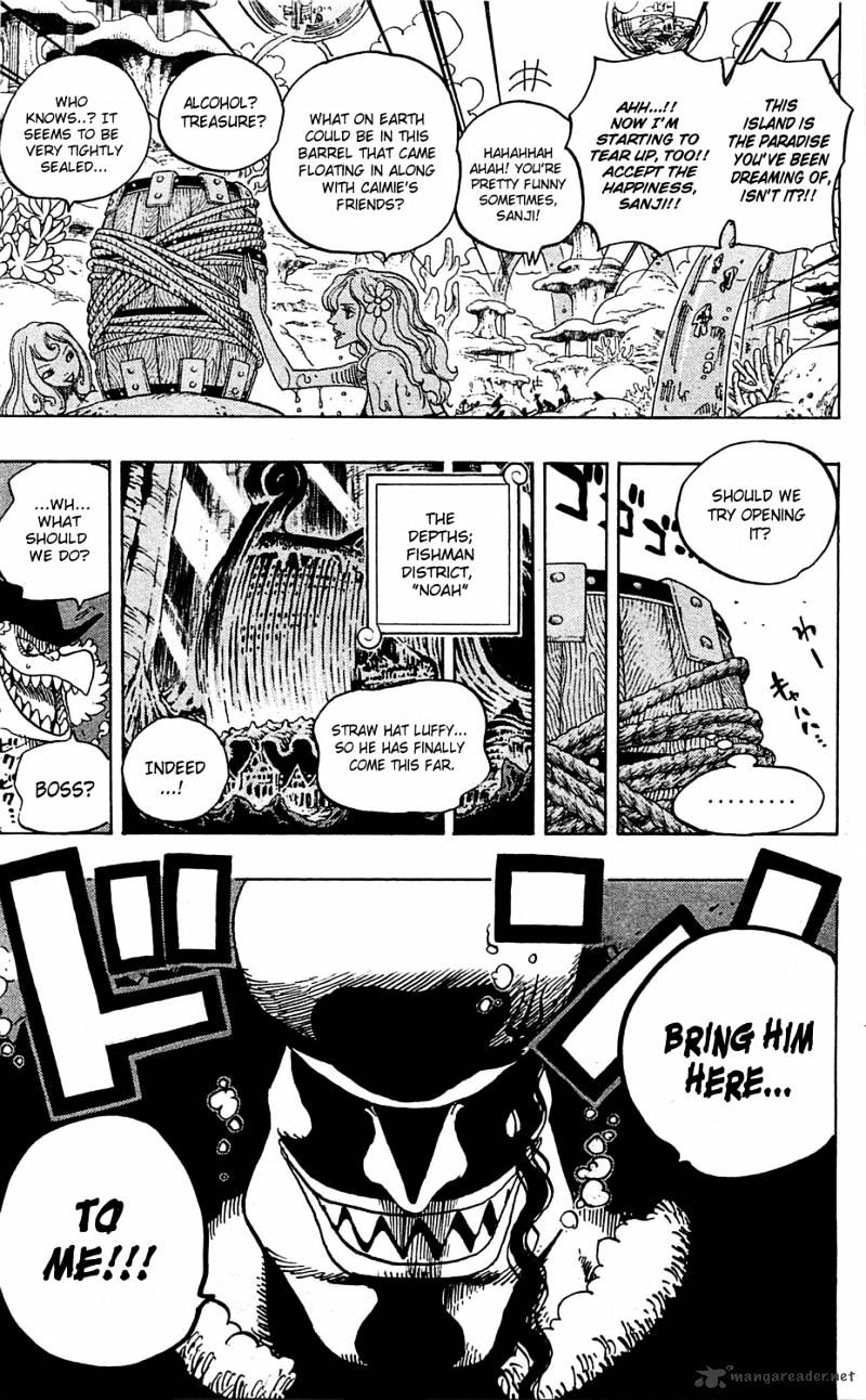 One Piece - Chapter 608 : Paradise Under The Sea