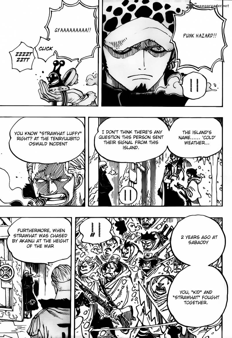 One Piece - Chapter 660 : Royal Shichibukai Trafalgar Law