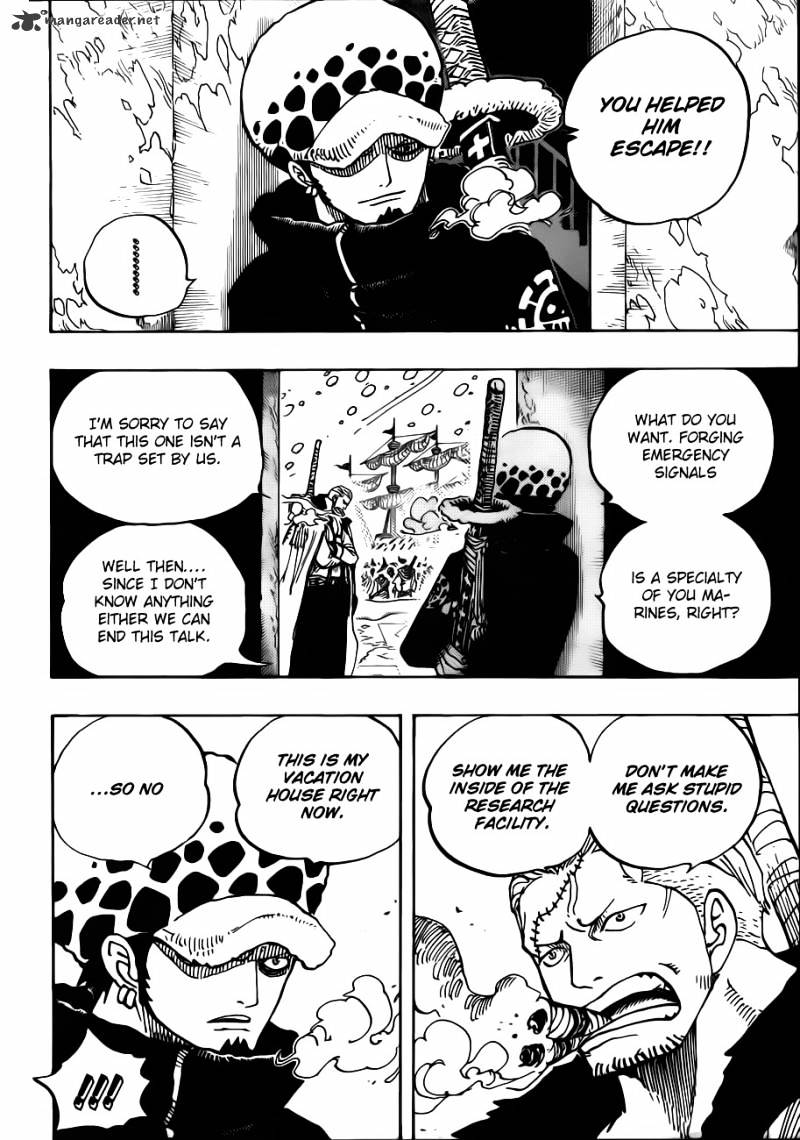 One Piece - Chapter 660 : Royal Shichibukai Trafalgar Law