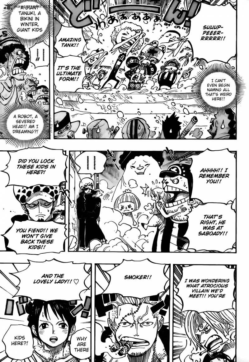 One Piece - Chapter 660 : Royal Shichibukai Trafalgar Law