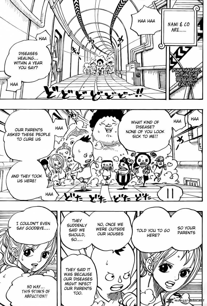 One Piece - Chapter 660 : Royal Shichibukai Trafalgar Law