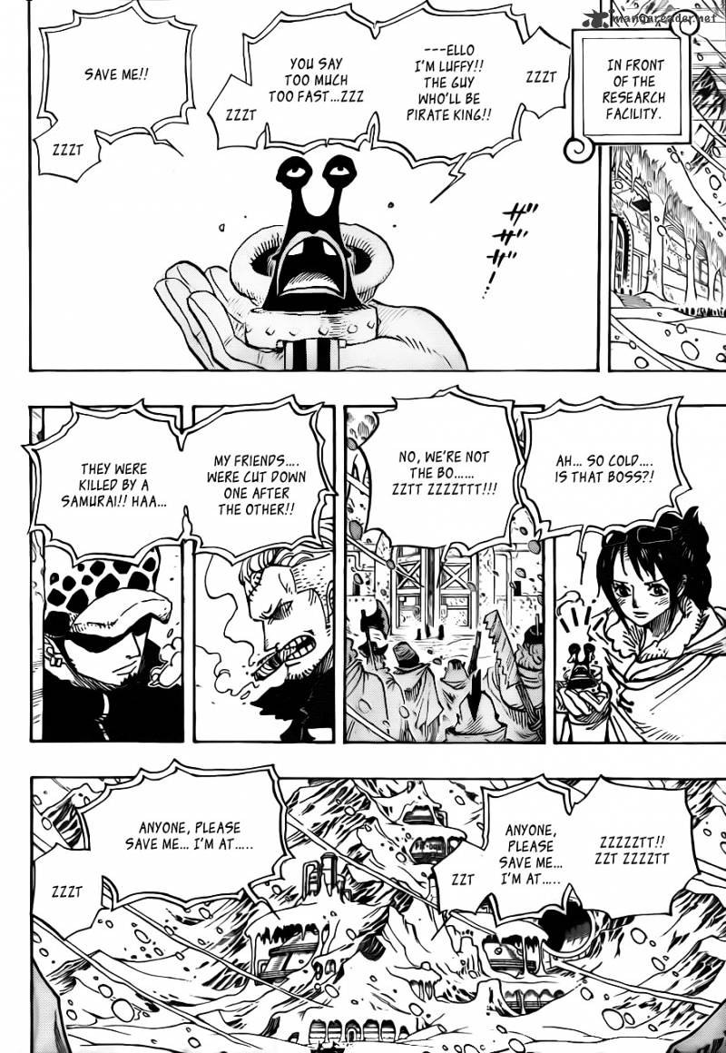 One Piece - Chapter 660 : Royal Shichibukai Trafalgar Law