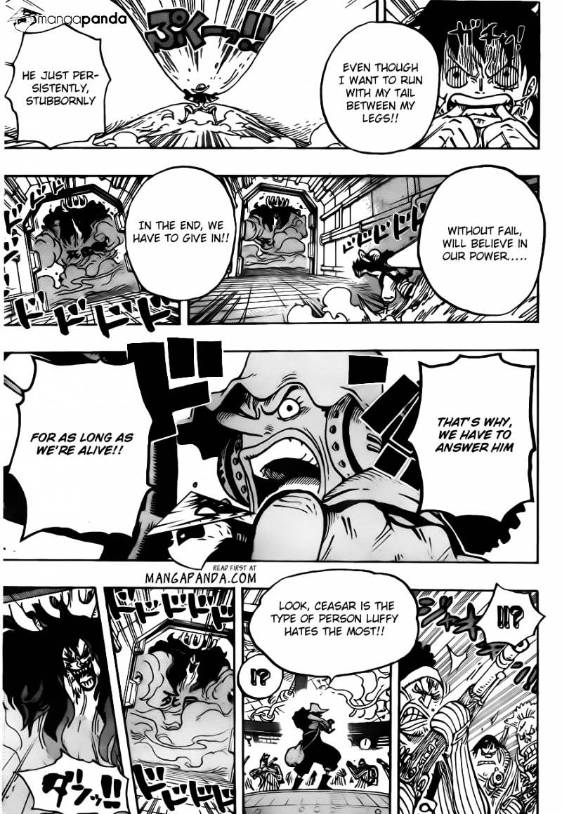 One Piece - Chapter 691 : The King Of The Land Of Death.