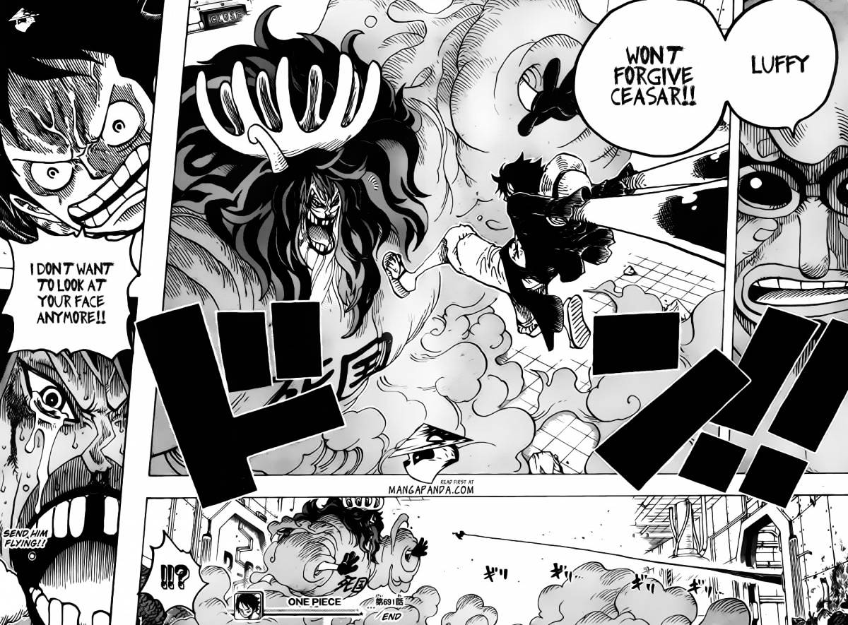 One Piece - Chapter 691 : The King Of The Land Of Death.