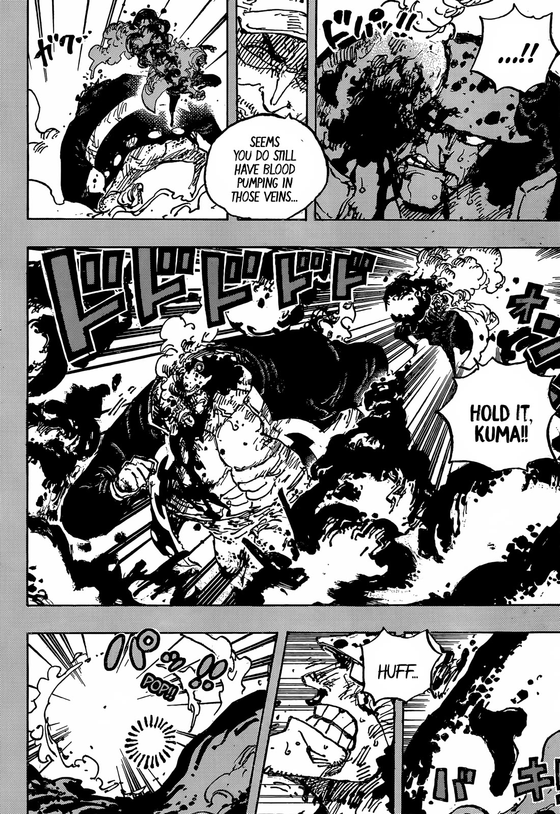 One Piece - Chapter 1092: Tyrant Kuma’s Rampage Through The Holy Land