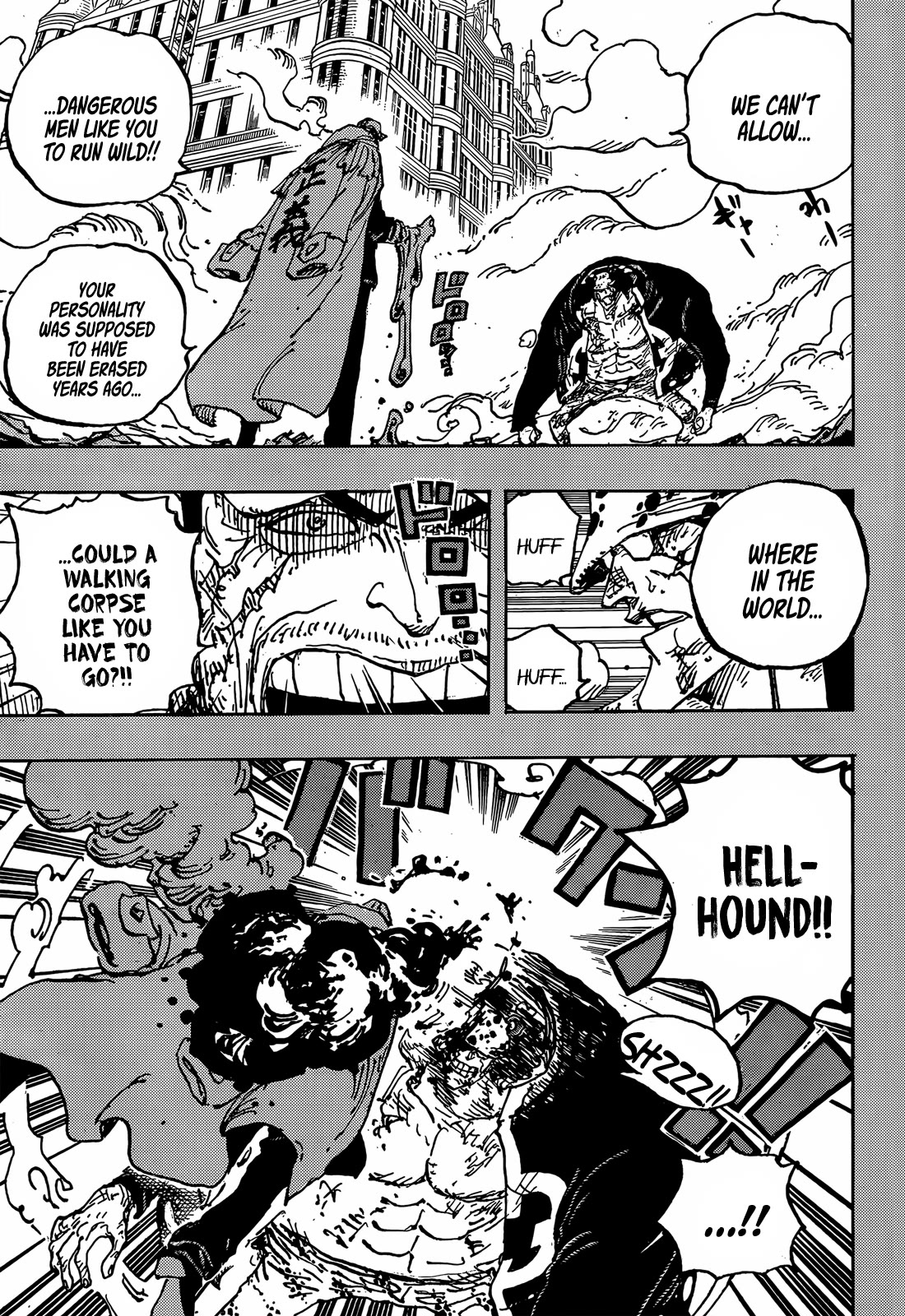 One Piece - Chapter 1092: Tyrant Kuma’s Rampage Through The Holy Land