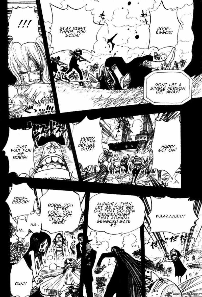 One Piece - Chapter 395 : Ohara Vs The World Government