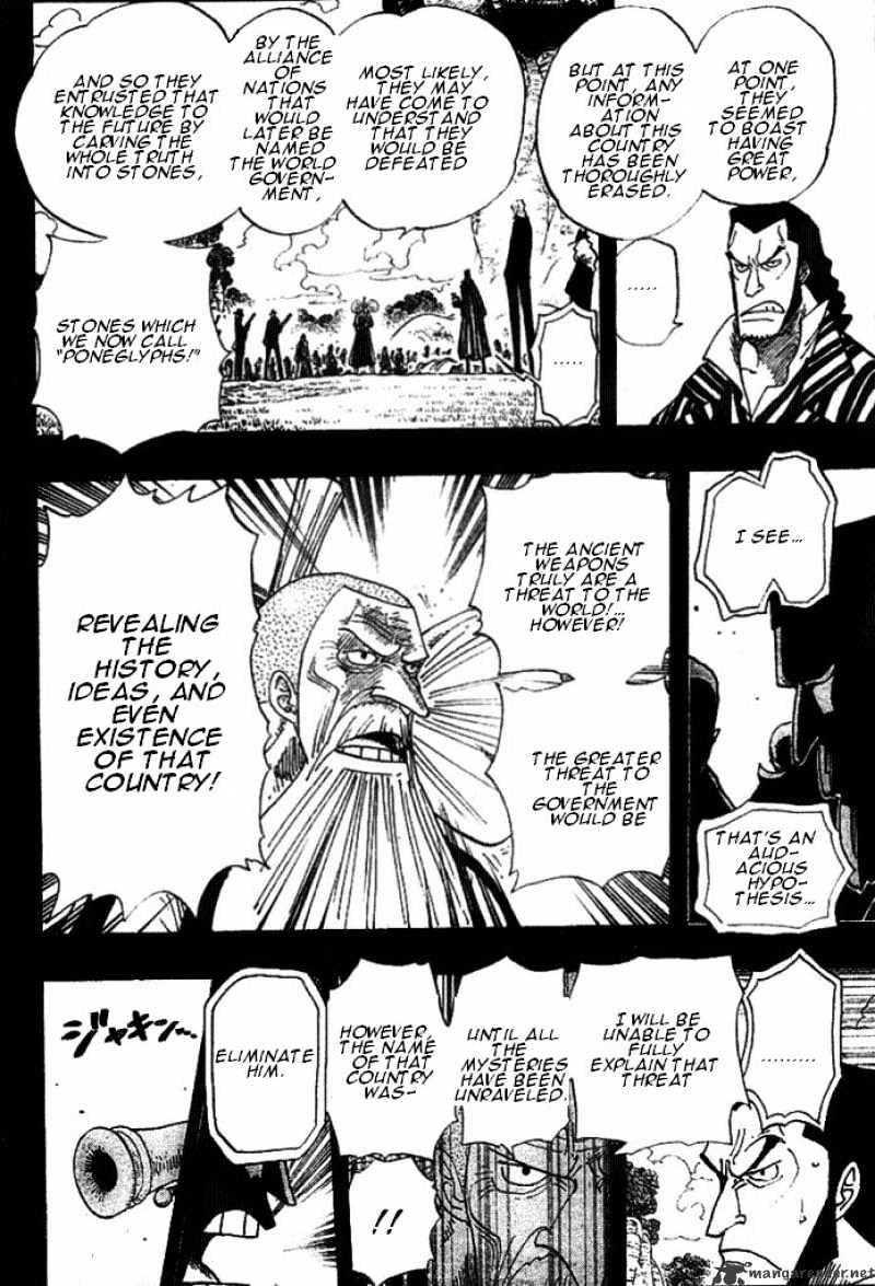 One Piece - Chapter 395 : Ohara Vs The World Government