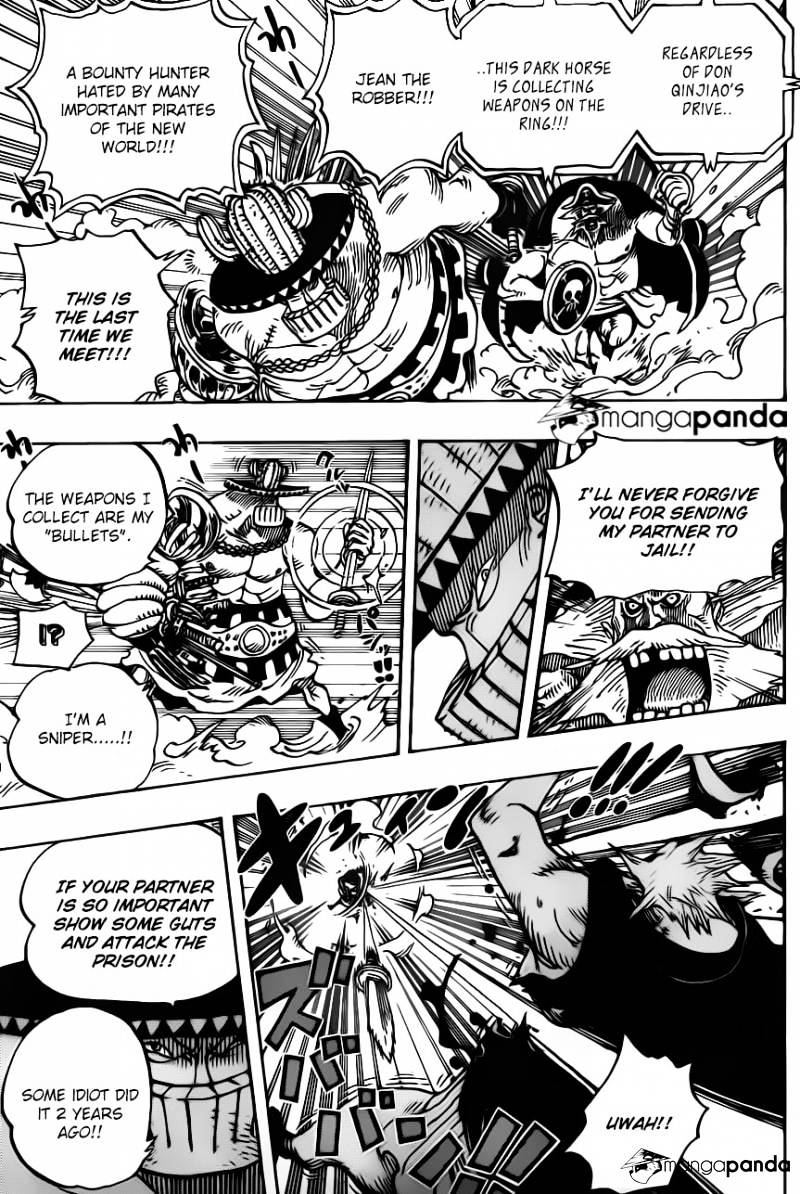 One Piece - Chapter 715 : Violent Fight In Block C