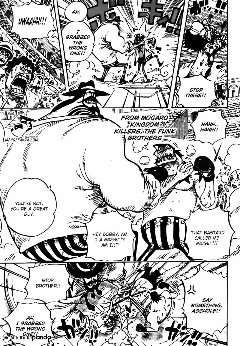 One Piece - Chapter 715 : Violent Fight In Block C