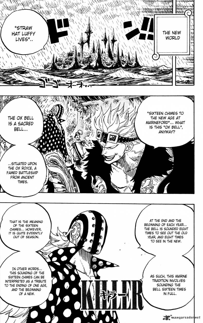 One Piece - Chapter 594 : Message