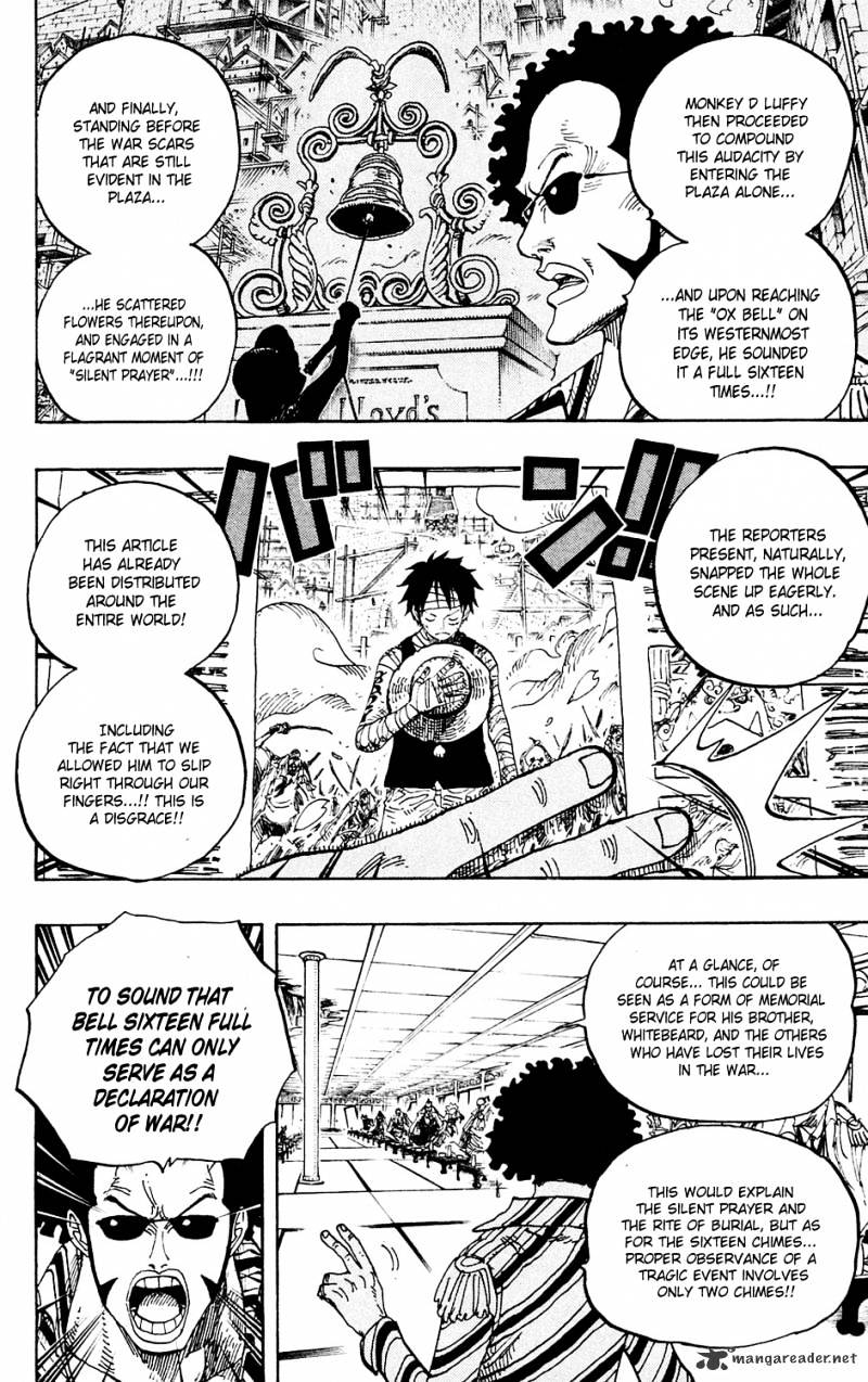 One Piece - Chapter 594 : Message