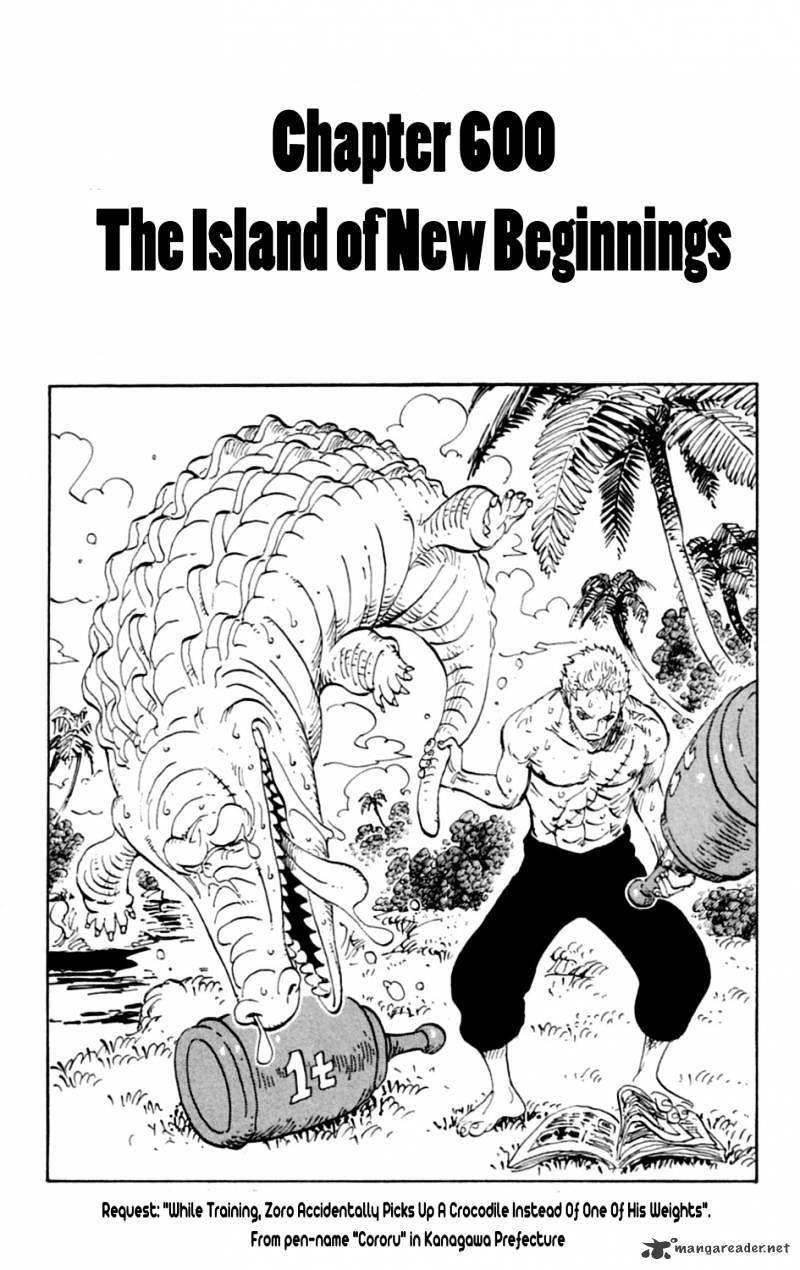 One Piece - Chapter 600 : The Island Of Restarting