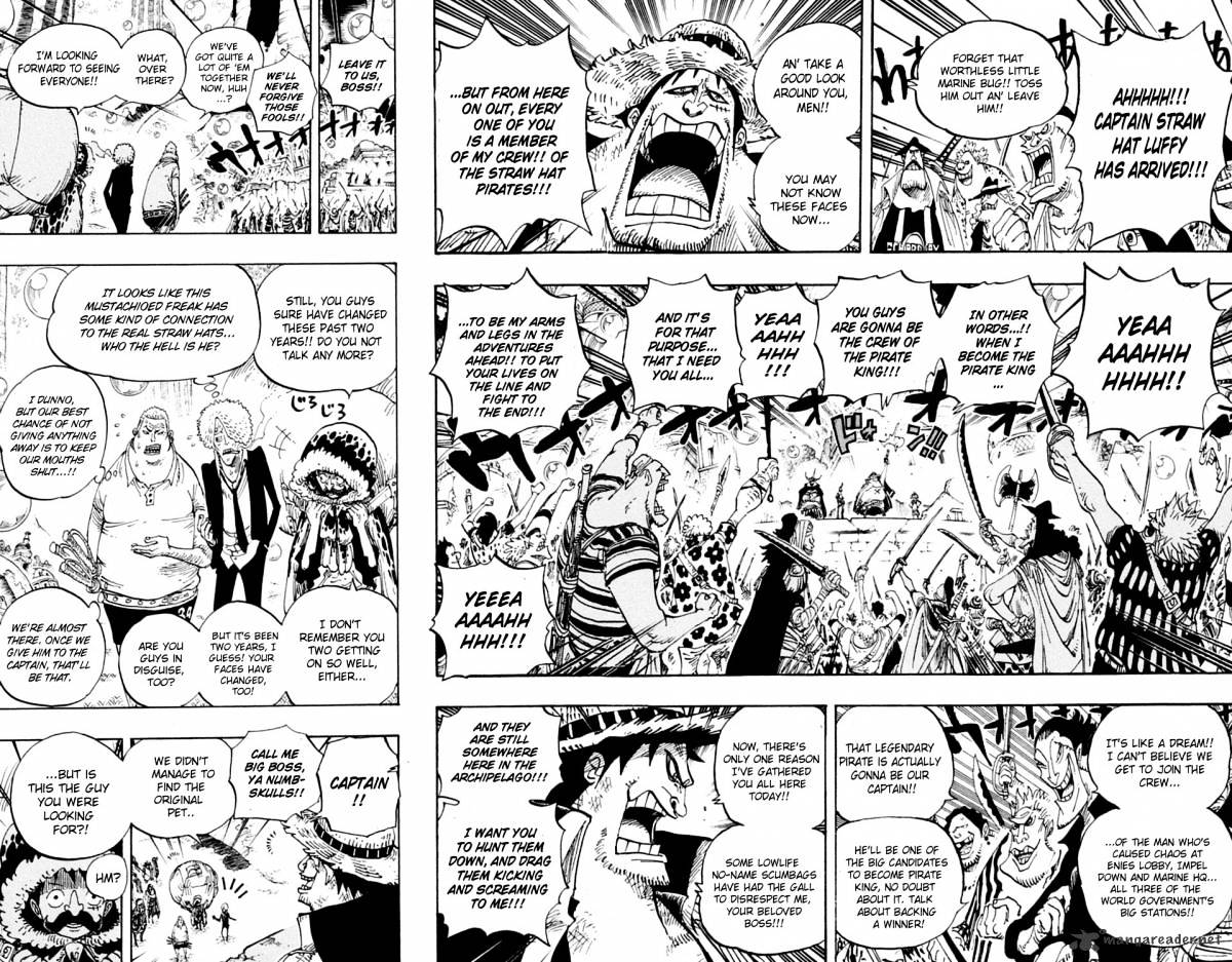 One Piece - Chapter 600 : The Island Of Restarting