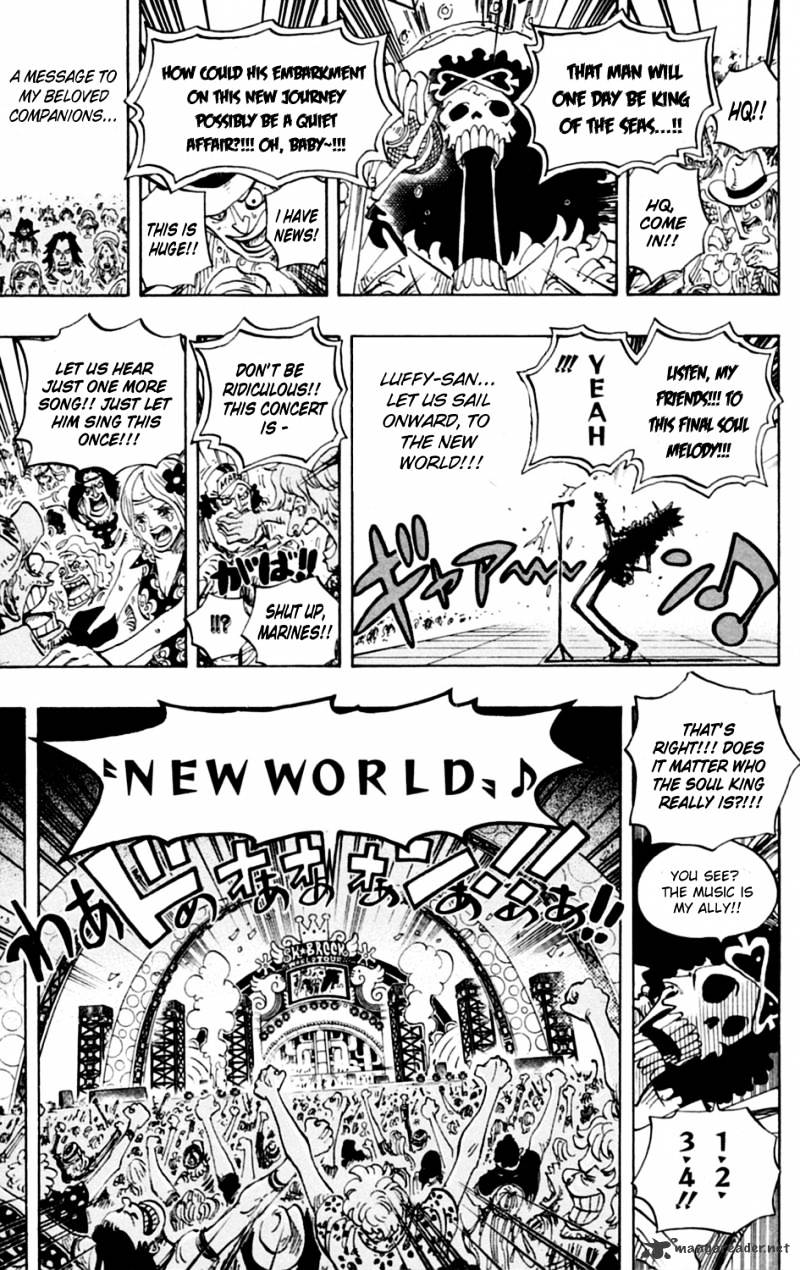 One Piece - Chapter 600 : The Island Of Restarting