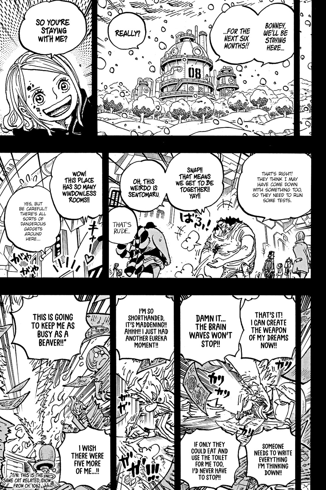 One Piece - Chapter 1100: Thank You Bonney