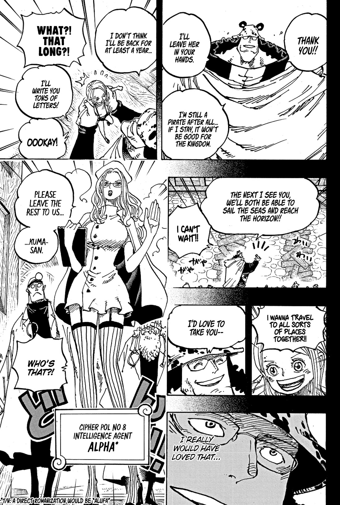 One Piece - Chapter 1100: Thank You Bonney