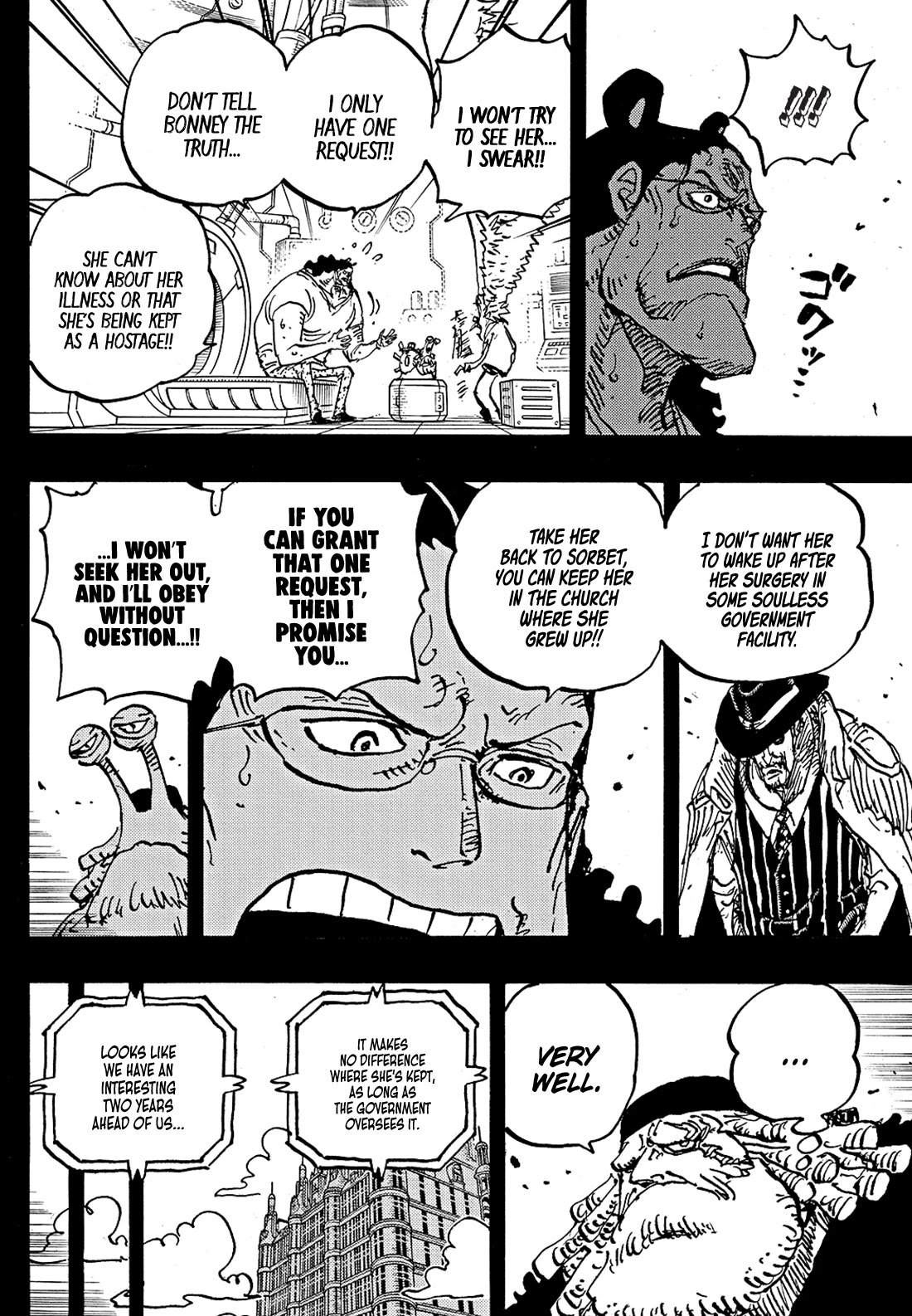 One Piece - Chapter 1100: Thank You Bonney