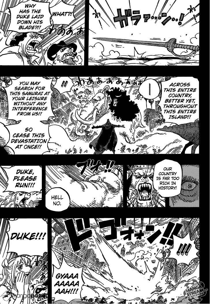 One Piece - Chapter 809 : Master Nekomamushi