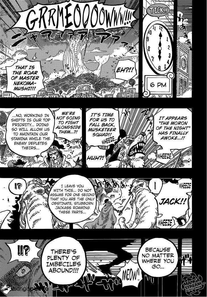 One Piece - Chapter 809 : Master Nekomamushi