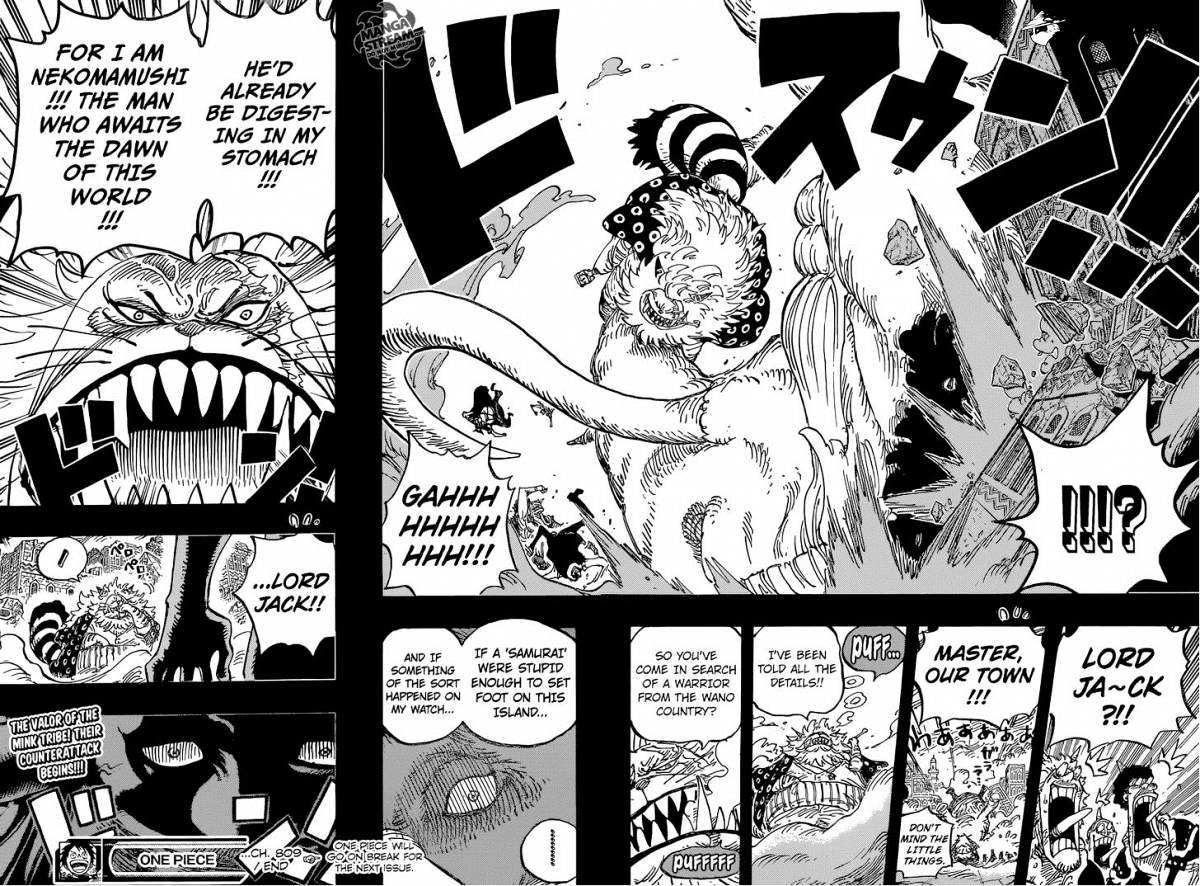 One Piece - Chapter 809 : Master Nekomamushi