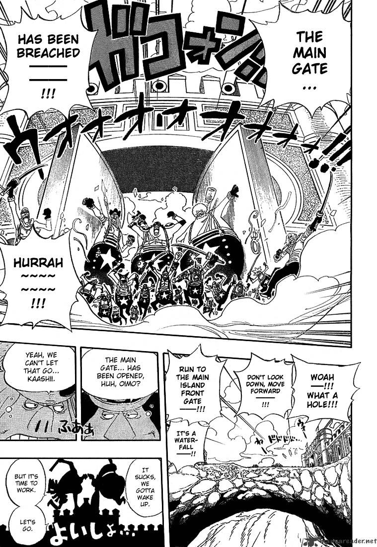 One Piece - Chapter 377 : The Great Decisive Battle Of Justice Island!!