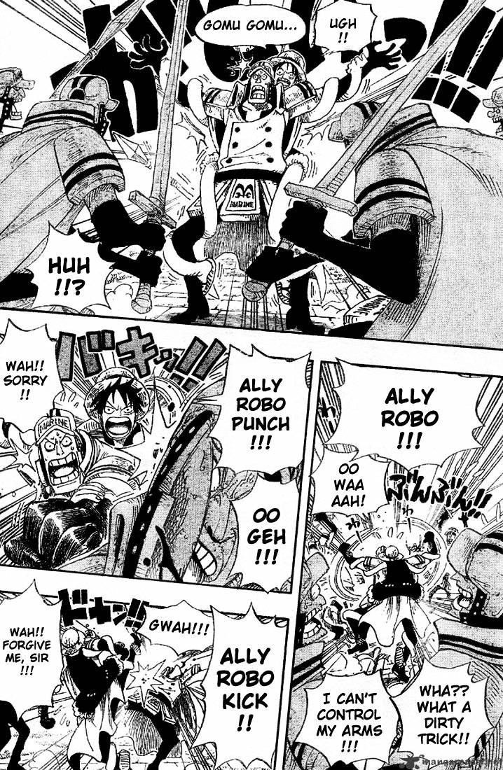 One Piece - Chapter 377 : The Great Decisive Battle Of Justice Island!!