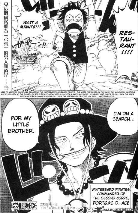 One Piece - Chapter 157 : Introducing Ace