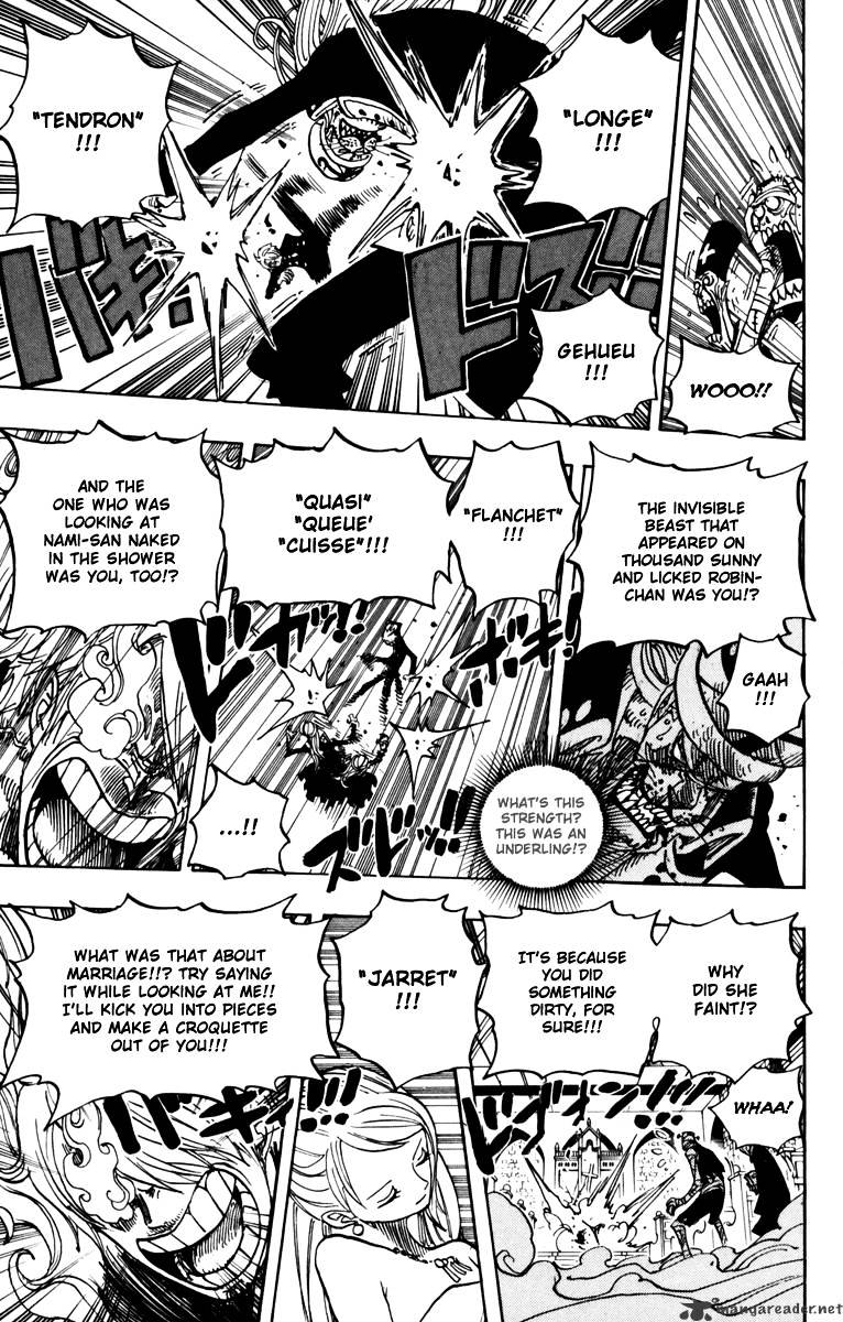 One Piece - Chapter 463 : Pirate Sanji Vs. Mystrious Absalom