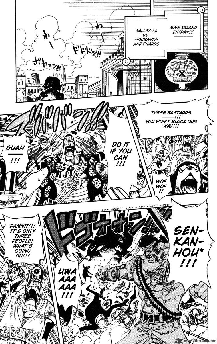 One Piece - Chapter 383 : Luffy Vs Blueno