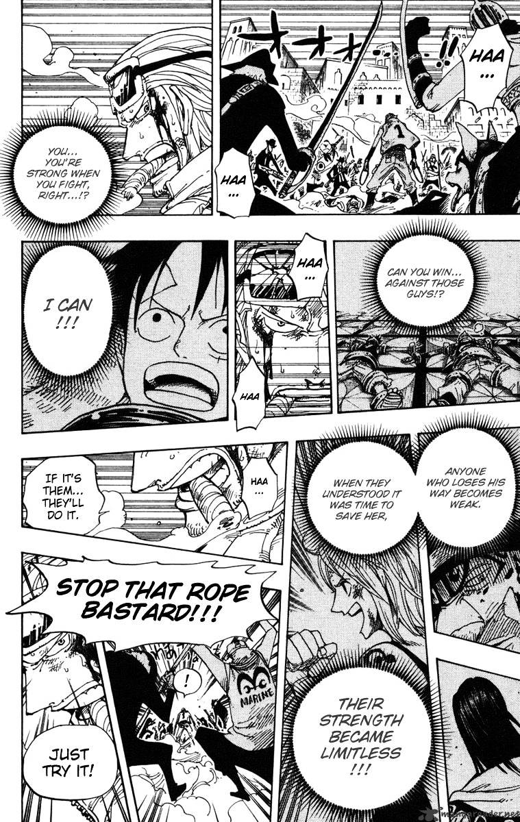 One Piece - Chapter 383 : Luffy Vs Blueno