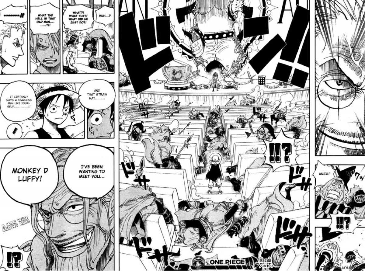 One Piece - Chapter 503 : An Island In Chaos