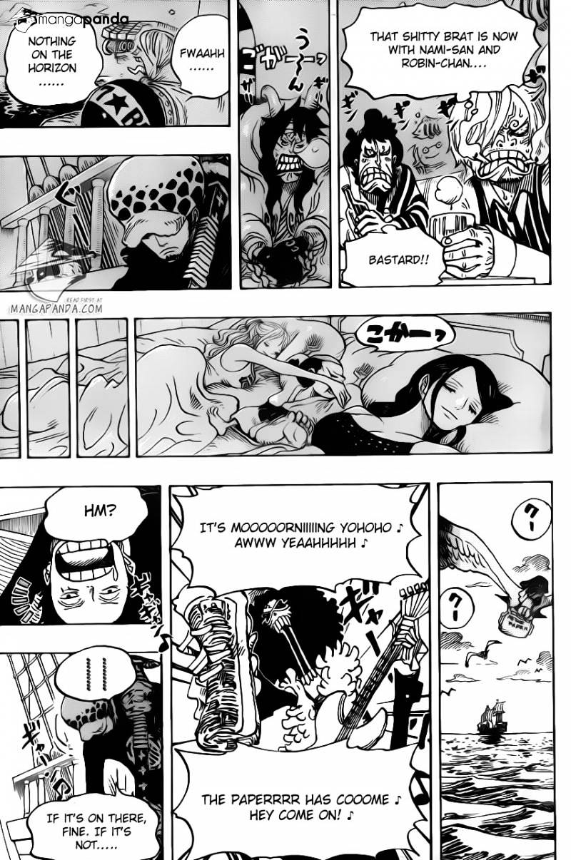 One Piece - Chapter 699 : Morning Paper