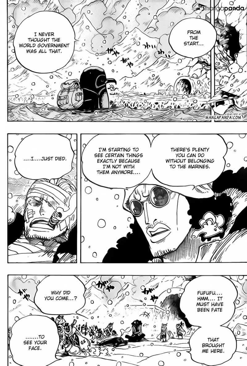 One Piece - Chapter 699 : Morning Paper