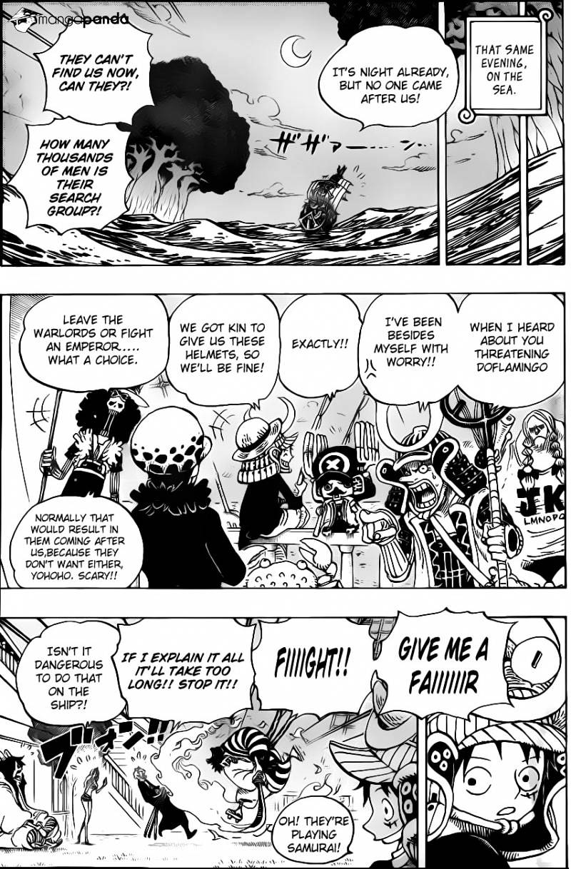 One Piece - Chapter 699 : Morning Paper