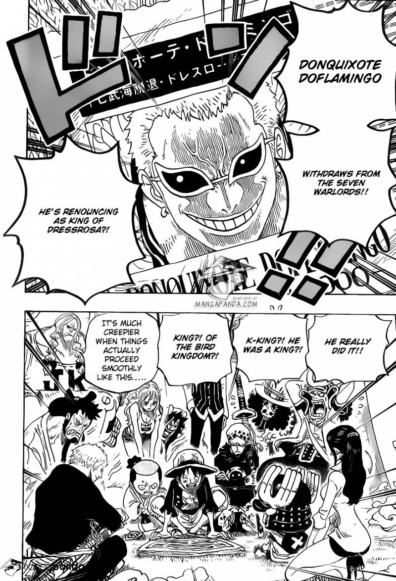 One Piece - Chapter 699 : Morning Paper