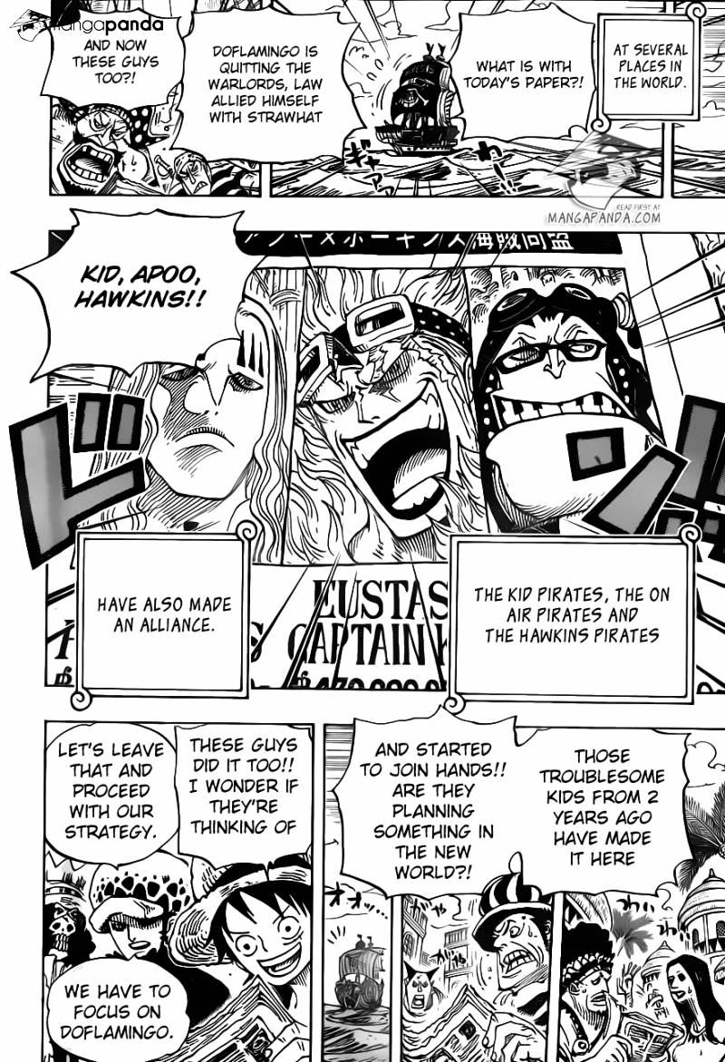 One Piece - Chapter 699 : Morning Paper