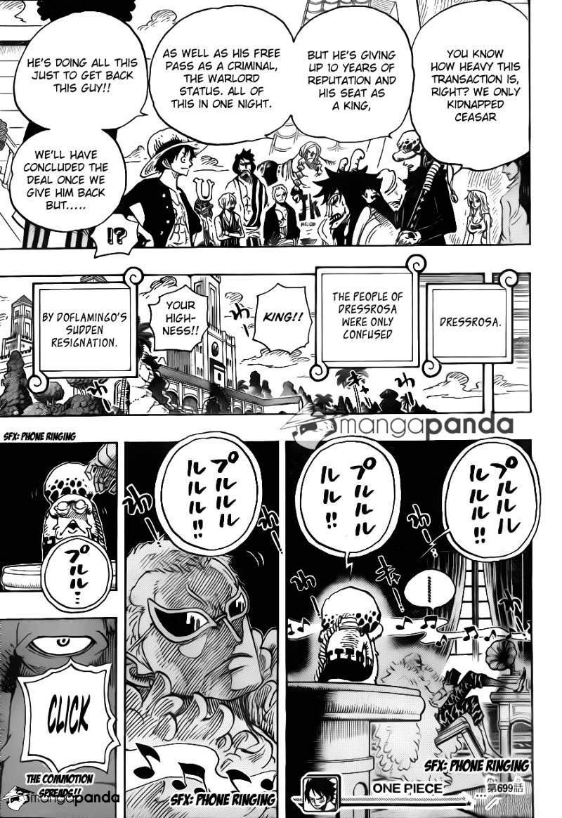 One Piece - Chapter 699 : Morning Paper