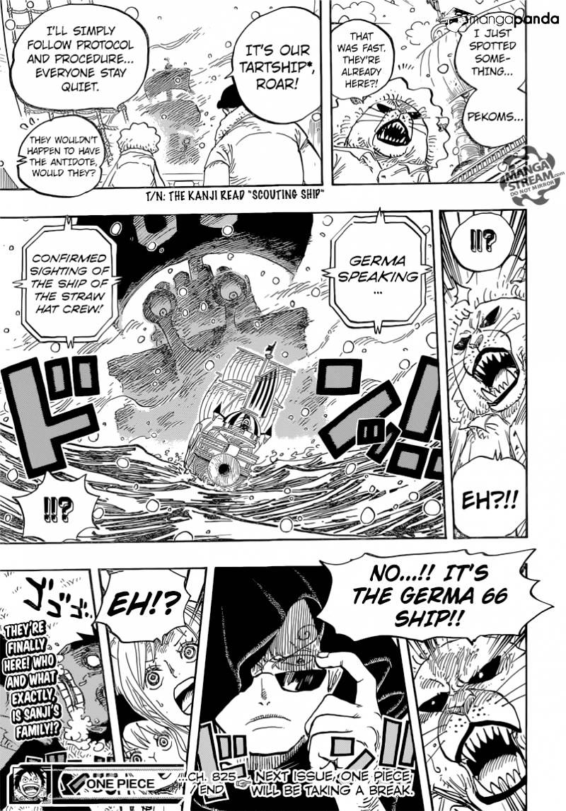 One Piece - Chapter 825 : The We Times  Comic Strip